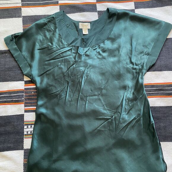 Vintage Victoria’s Secret Gold Label 90’s Green Nightie Nightgown. Lingerie. PS - Picture 7 of 13